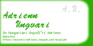 adrienn ungvari business card